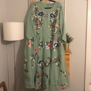 ASOS plus size dress.